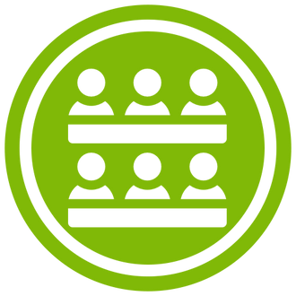 Icono salón social